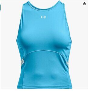 NWT Under Armour - Womens Armour Sg Tank Top, Color Capri/Fuse Teal | Medium